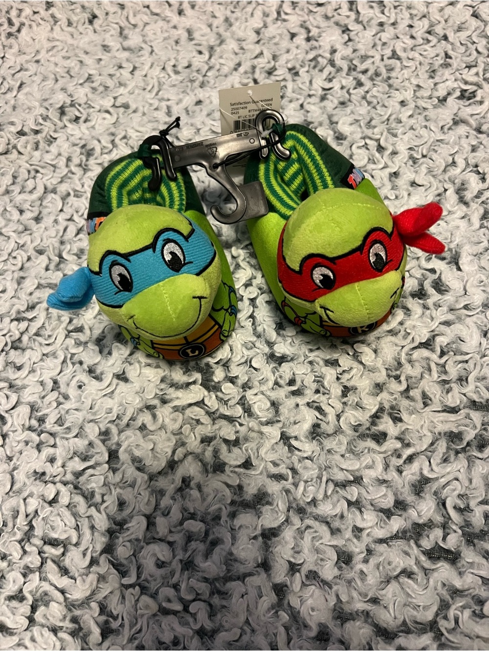 Teenage Mutant Ninja Turtles Plush Slippers